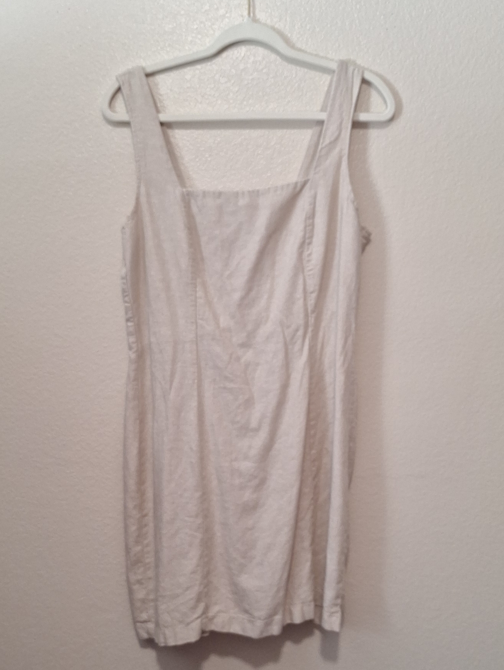 Old Navy Lightweight Linen- Blend Square-Neck Cami Mini Dress, Large